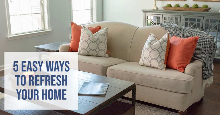 5 Easy Ways to Refresh Your Living Room